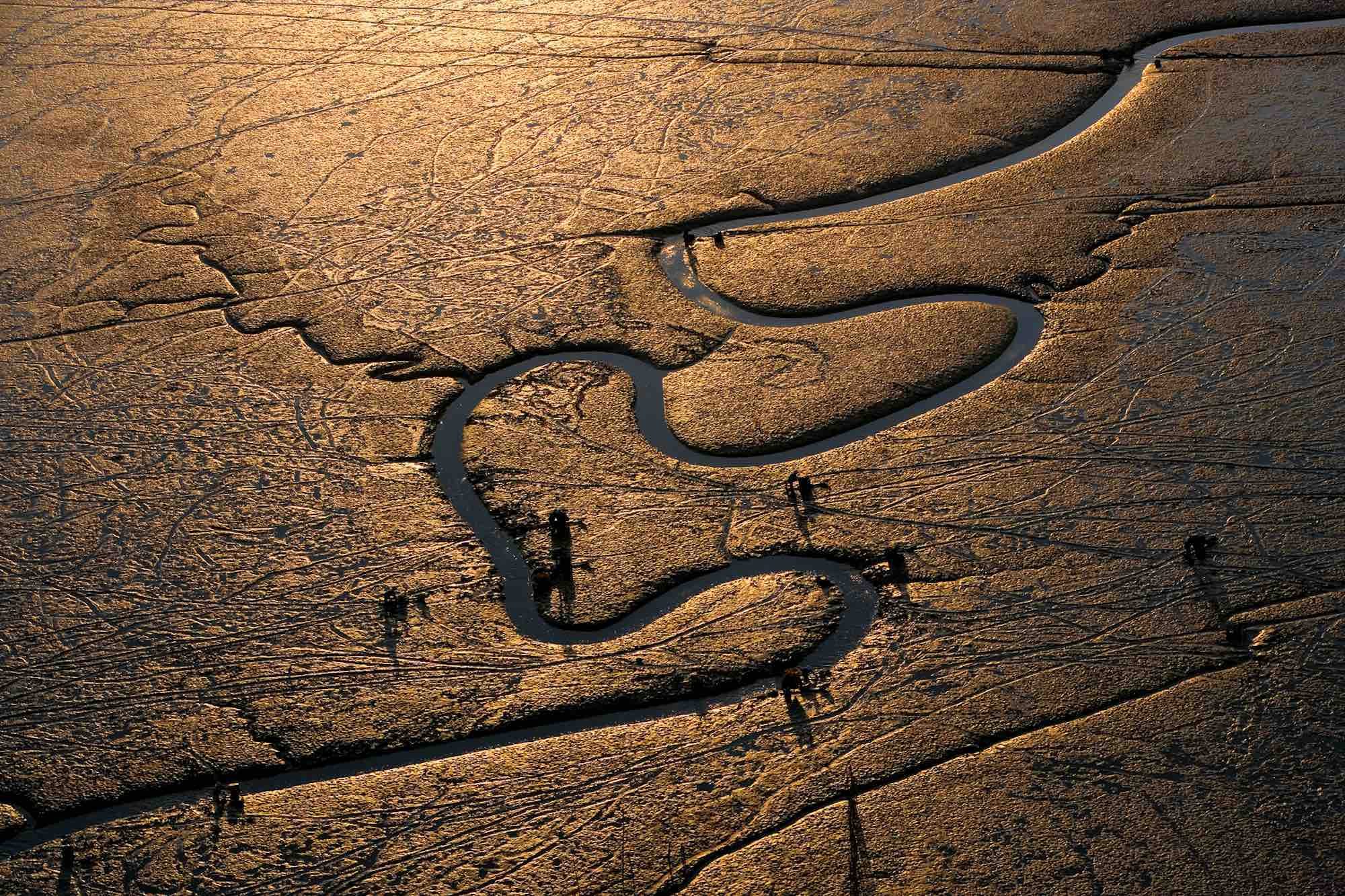 Fishermen, South Korea - Yann Arthus-Bertrand Photography - Yann Arthus ...